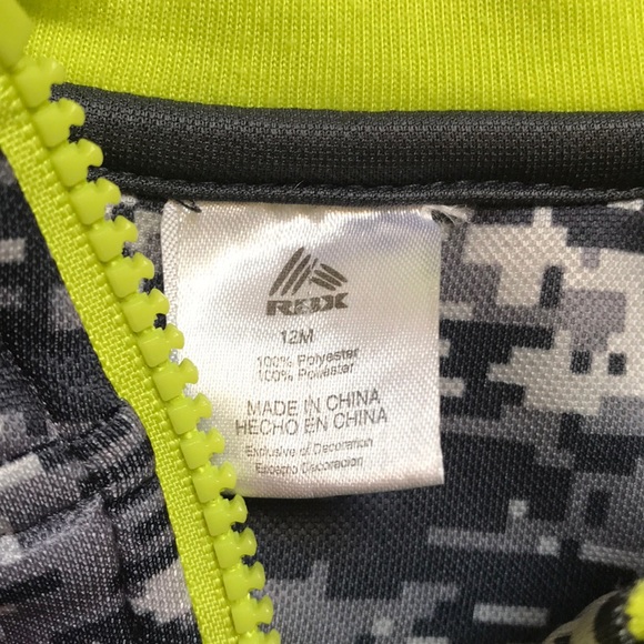 Reebok Sports Jacket Size 12 Months - Picture 2 of 3